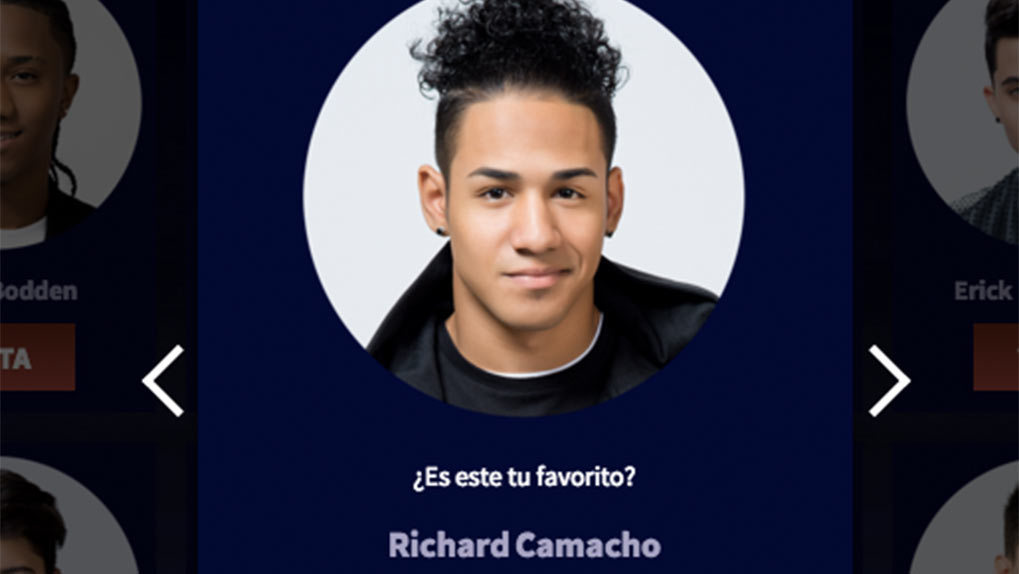 Contestant Richard Camacho