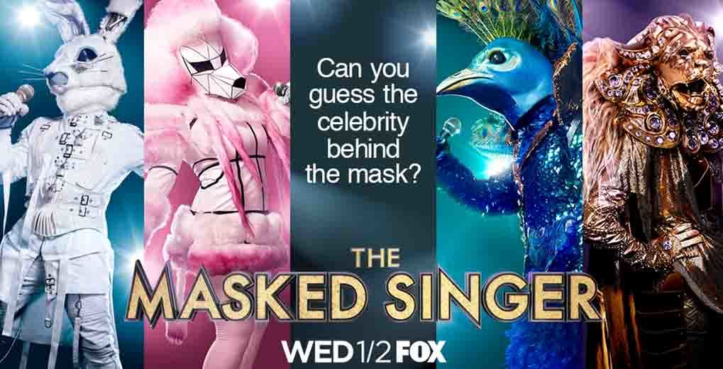 Masked Singer promo with singers in costumes